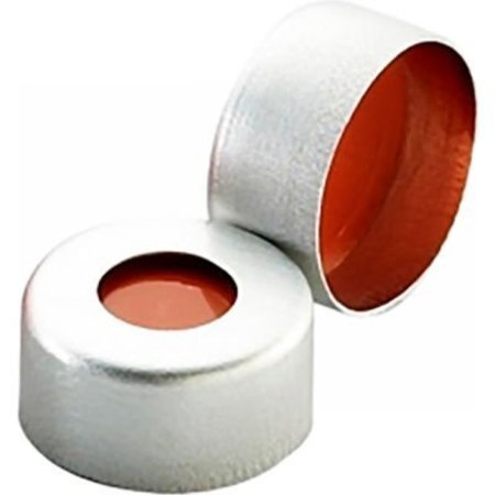 CP LAB SAFETY. Wheaton® 11mm Crimp Seal, Aluminum, PTFE/Silicone/PTFE, Case of 1000 224231-01